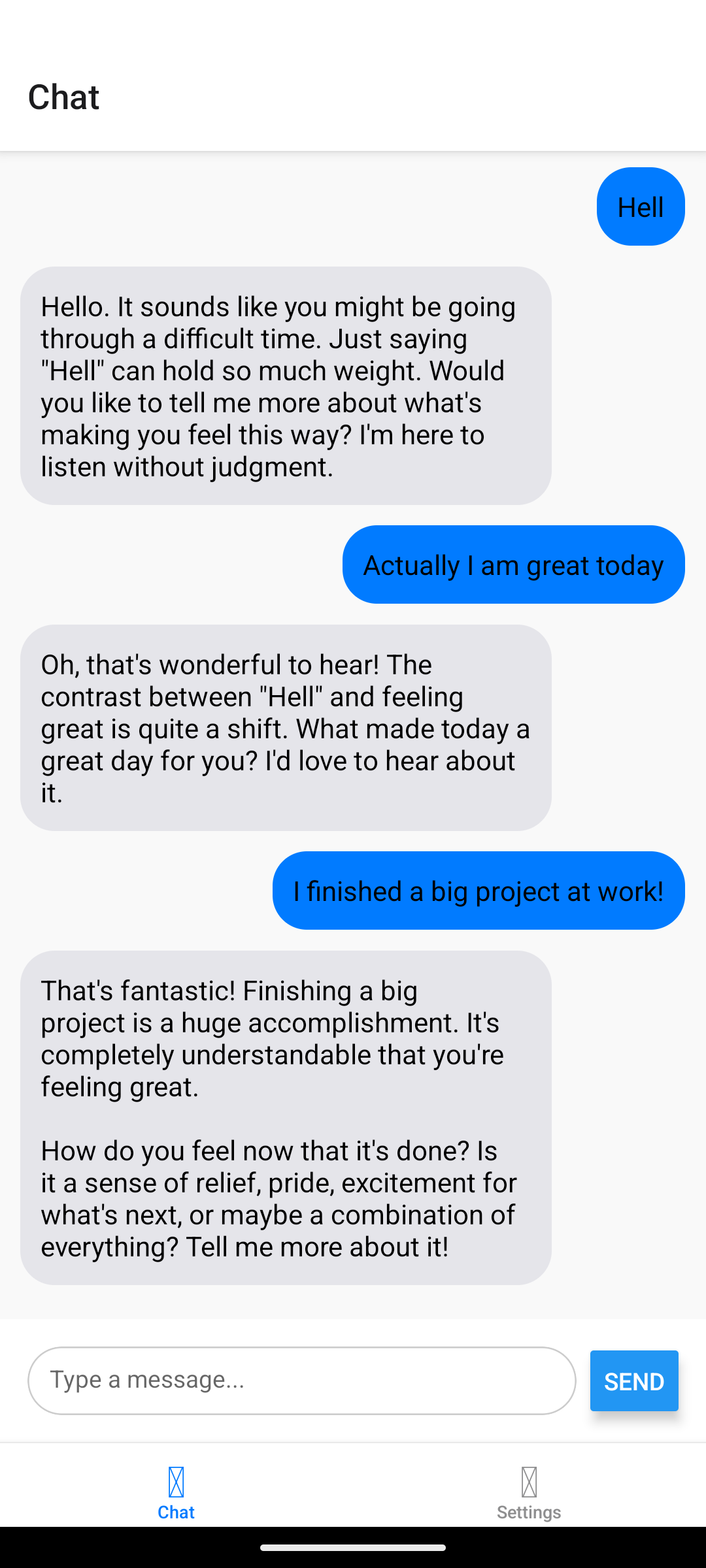 Tree of Trust Chat Demo
